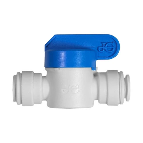Shut-Off Valve, 1/2", Polypropylene, John Guest