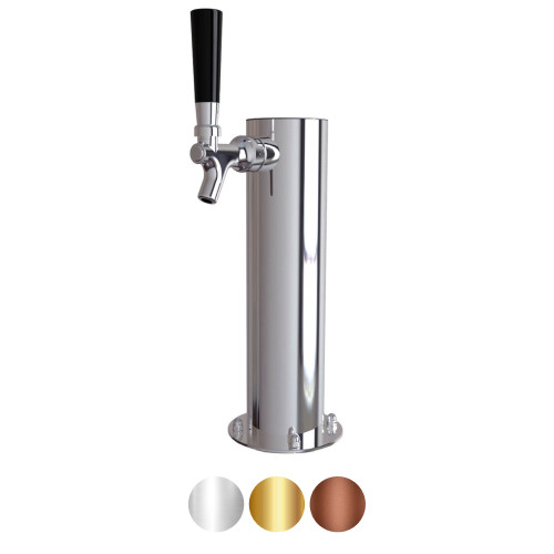 12" High, 3" CYLINDER, 1-Tap, 304 SS Shank/Faucet, Air Cooled 12" High, 3" CYLINDER, 1-Tap, 304 SS Shank/Faucet, Air Cooled