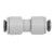 John Guest Fitting, Gray Acetal Union Connector 5/16" John Guest Fitting, Gray Acetal Union Connector 5/16"