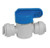 Shut-Off Valve, 1/4", Polypropylene, John Guest Shut-Off Valve, 1/4", Polypropylene, John Guest