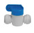 Shut-Off Valve, 3/8", Polypropylene, John Guest Shut-Off Valve, 3/8", Polypropylene, John Guest