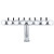 Stainless Steel Tower TERRA 8 Faucets NF FLED Stainless Steel Tower TERRA 8 Faucets NF FLED