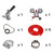 Kegerator Kit for 1 beer line, MM Regulator and Coupler, CO2 Kegerator Kit for 1 beer line, MM Regulator and Coupler, CO2