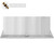 Wall Mount Drip Tray UBC, up to 16 Faucets, With Faucet Holes, 48" x 8" x 19", Rinser Wall Mount Drip Tray UBC, up to 16 Faucets, With Faucet Holes, 48" x 8" x 19", Rinser