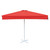 Square Market Umbrella - 10 ft x 10 ft, Metal frame with base, Polyester canopy Square Market Umbrella - 10 ft x 10 ft, Metal frame with base, Polyester canopy