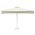 Square Market Umbrella - 10 ft x 10 ft, Metal frame with base, Polyester canopy Square Market Umbrella - 10 ft x 10 ft, Metal frame with base, Polyester canopy