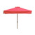 Square Patio Umbrella - 1.8mx1.8m, Metal frame, Polyester canopy