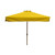 Square Patio Umbrella - 1.8mx1.8m, Metal frame, Polyester canopy