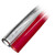 Bonded RED PVC Tubing for Air Supply, 5/16" ID, 9/16" OD with Clear PVC Tubing, 3/8" ID, 5/8" OD