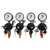 Secondary Regulator, 4 Product, 60PSI, 5/16”,   barb-plug, TECFLO