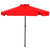 Round Patio Umbrella - 6 ft (6 ribs), Metal frame, Polyester canopy