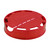 Tamper Evident Keg Cap, Type D Keg Cap - Pull Up, Red, No Logo Tamper Evident Keg Cap, Type D Keg Cap - Pull Up, Red, No Logo