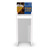 Cardboard Display One-Shelf, With Top Only Branding, Custom Branded Cardboard Display One-Shelf, With Top Only Branding, Custom Branded