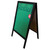 A-Frame Folding Chalkboard, Wooden Frame, Regular