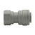 DMfit Fitting, 3/8" x 1/4" NPT (Flat End)