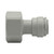 DMfit Fitting, Female Connector 3/8" x 5/8" BSPP (Flat End)