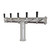Stainless Steel Tower TERRA 5 Faucets