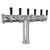 Stainless Steel Tower TERRA 6 Faucets Stainless Steel Tower TERRA 6 Faucets