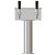 Tee Box Tower, 3'' Pedestal Tube,  2-Taps, 304 SS Shanks, Glycol Cooled
