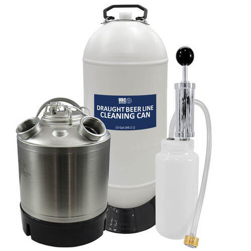 Beer Line Cleaning Cans & Bottles