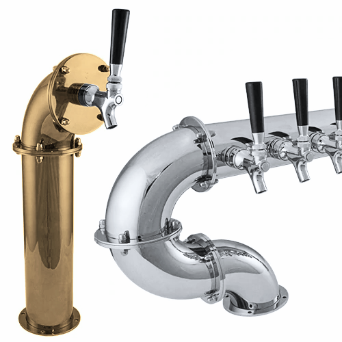 Stainless Steel Pipe Towers