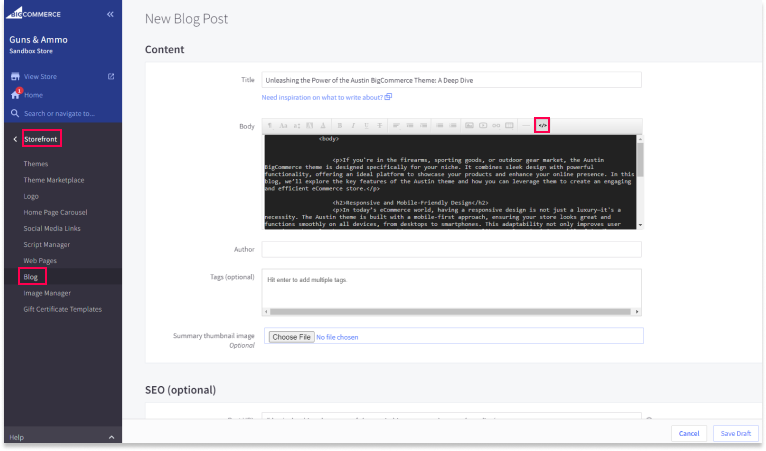 HTML Source Editor