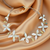 Ethereal Keshi Pearl & Diamond Floral Necklace