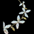 Ethereal Keshi Pearl & Diamond Floral Necklace
