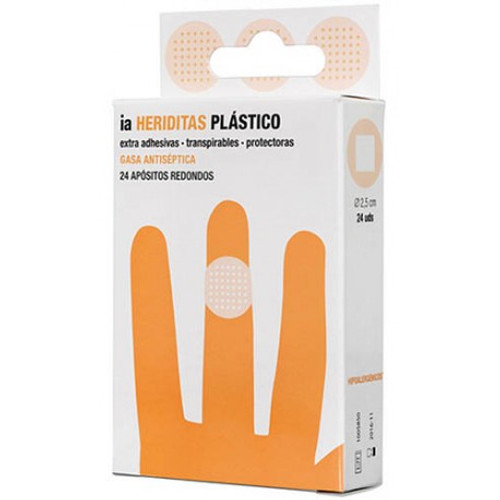 Interapothek apósito adhesivo clásicos redondos 24 U