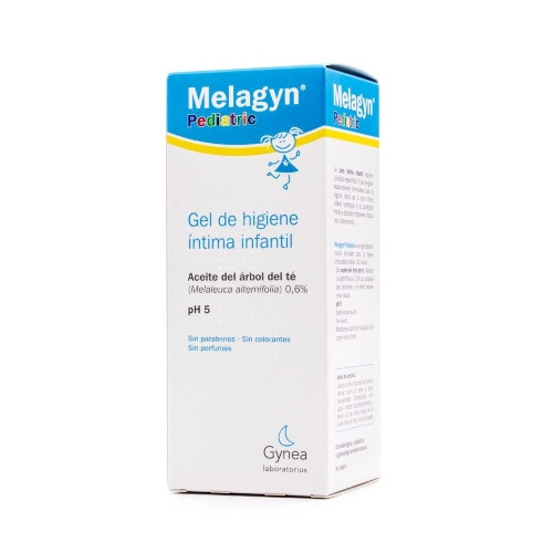 Melagyn gel pediátrico gel higiene íntima infantil con dosificador 200 mL
