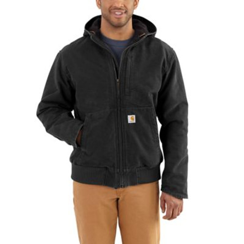 Full Swing Loose Fit Washed Duck Fleece-Lined Active Jac