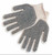 Black PVC Dotted Glove