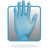 Powder Free Blue Nitrile Gloves 8 mil - Currently unavailable.  Call for alternate solutions.