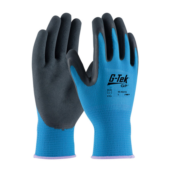 G-Tek GP-Polyester Shell with Latex Coated MicroSurface Grip