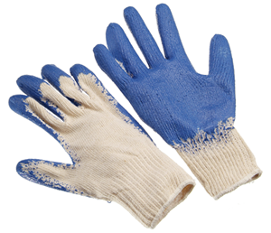 Economy Blue Latex Glove 