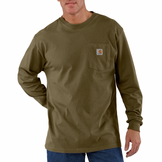 LONG SLEEVE WORKWEAR POCKET T-SHIRT