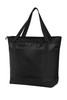 Port Authority® Large Tote Cooler. BG527 Black/ Black