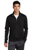 Sport-Tek ® Tricot Track Jacket. JST94 Black/ White