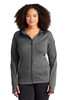 Sport-Tek® Ladies Tech Fleece Full-Zip Hooded Jacket. L248 Graphite Heather