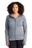 Sport-Tek® Ladies Tech Fleece Full-Zip Hooded Jacket. L248 Grey Heather