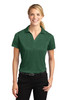 Sport-Tek® Ladies Heather Contender™ Polo. LST660 Forest Green Heather