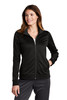 Sport-Tek ® Ladies Tricot Track Jacket. LST94 Black/ Black