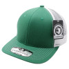 PB222 Pit Bull Cambridge Trucker Hat Kelly Green/White