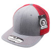 PB222 Pit Bull Cambridge Trucker Hat Heather Grey/Red