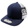 PB222 Pit Bull Cambridge Trucker Hat Navy/White