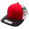 PB222 Pit Bull Cambridge Trucker Red/Black/White