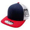 PB222 Pit Bull Cambridge Trucker Navy/White/Red