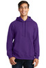 Port & Company® Fan Favorite Fleece Pullover Hooded Sweatshirt. PC850H Team Purple