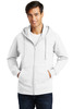 Port & Company® Fan Favorite Fleece Full-Zip Hooded Sweatshirt. PC850ZH White