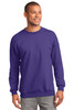 Port & Company® - Essential Fleece Crewneck Sweatshirt.  PC90 Purple